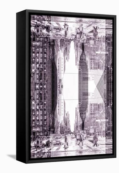 New York City Reflections Series-Philippe Hugonnard-Framed Stretched Canvas