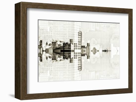 New York City Reflections Series-Philippe Hugonnard-Framed Photographic Print