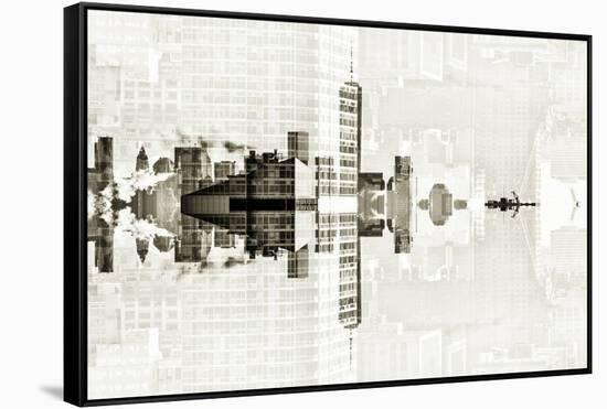 New York City Reflections Series-Philippe Hugonnard-Framed Stretched Canvas