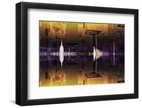 New York City Reflections Series-Philippe Hugonnard-Framed Photographic Print