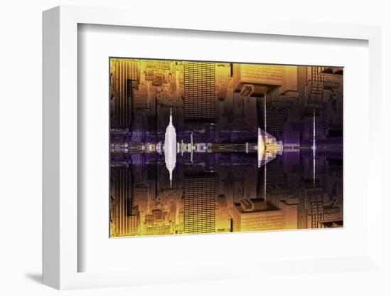 New York City Reflections Series-Philippe Hugonnard-Framed Photographic Print