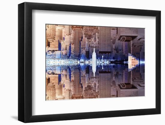 New York City Reflections Series-Philippe Hugonnard-Framed Photographic Print