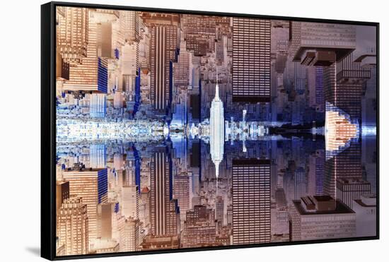 New York City Reflections Series-Philippe Hugonnard-Framed Stretched Canvas