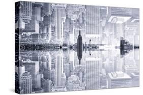 New York City Reflections Series-Philippe Hugonnard-Stretched Canvas