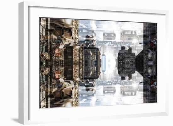 New York City Reflections Series-Philippe Hugonnard-Framed Photographic Print