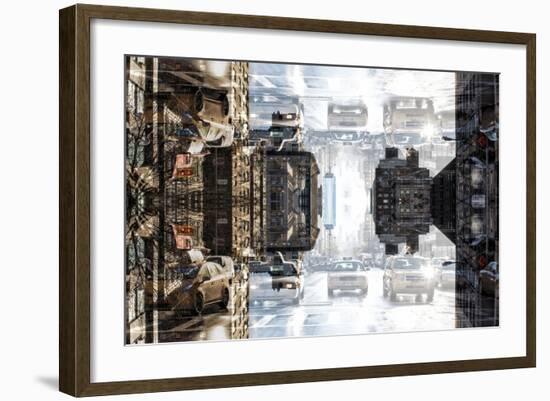 New York City Reflections Series-Philippe Hugonnard-Framed Photographic Print