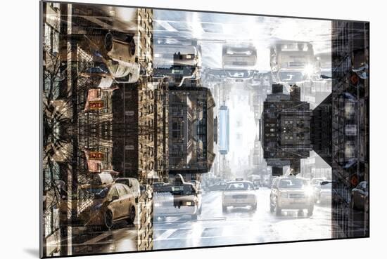 New York City Reflections Series-Philippe Hugonnard-Mounted Photographic Print