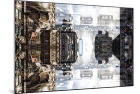 New York City Reflections Series-Philippe Hugonnard-Mounted Photographic Print