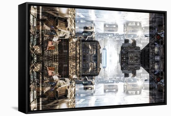 New York City Reflections Series-Philippe Hugonnard-Framed Stretched Canvas