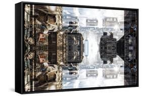 New York City Reflections Series-Philippe Hugonnard-Framed Stretched Canvas