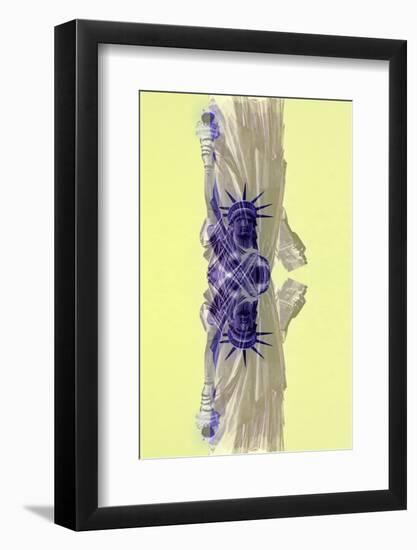 New York City Reflections Series-Philippe Hugonnard-Framed Photographic Print