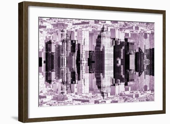 New York City Reflections Series-Philippe Hugonnard-Framed Photographic Print