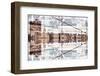 New York City Reflections Series-Philippe Hugonnard-Framed Photographic Print