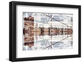 New York City Reflections Series-Philippe Hugonnard-Framed Photographic Print