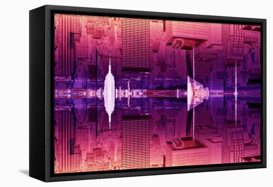 New York City Reflections Series-Philippe Hugonnard-Framed Stretched Canvas