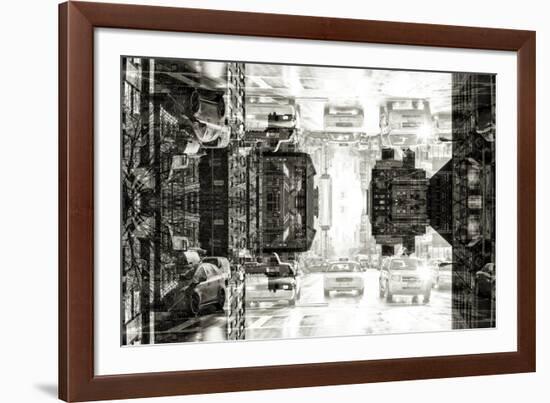 New York City Reflections Series-Philippe Hugonnard-Framed Photographic Print