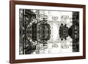 New York City Reflections Series-Philippe Hugonnard-Framed Photographic Print