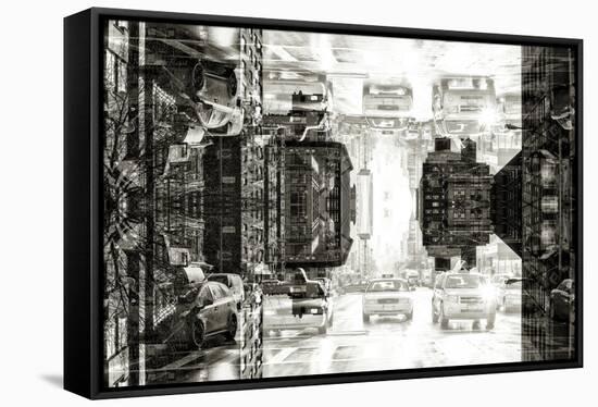 New York City Reflections Series-Philippe Hugonnard-Framed Stretched Canvas