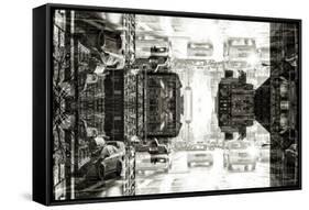 New York City Reflections Series-Philippe Hugonnard-Framed Stretched Canvas