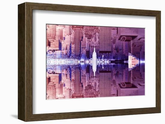 New York City Reflections Series-Philippe Hugonnard-Framed Photographic Print