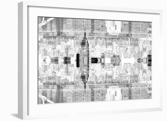 New York City Reflections Series-Philippe Hugonnard-Framed Photographic Print