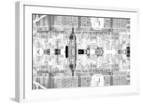 New York City Reflections Series-Philippe Hugonnard-Framed Photographic Print