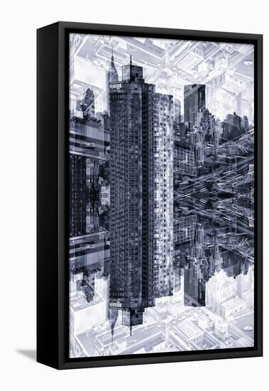 New York City Reflections Series-Philippe Hugonnard-Framed Stretched Canvas