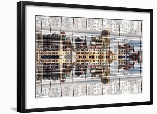 New York City Reflections Series-Philippe Hugonnard-Framed Photographic Print