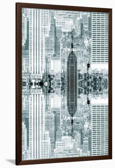 New York City Reflections Series-Philippe Hugonnard-Framed Photographic Print