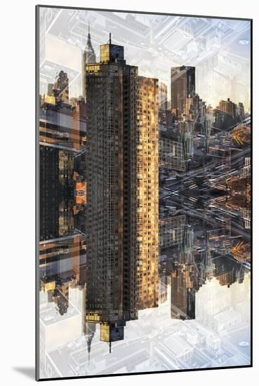 New York City Reflections Series-Philippe Hugonnard-Mounted Photographic Print