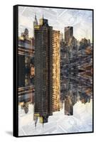 New York City Reflections Series-Philippe Hugonnard-Framed Stretched Canvas