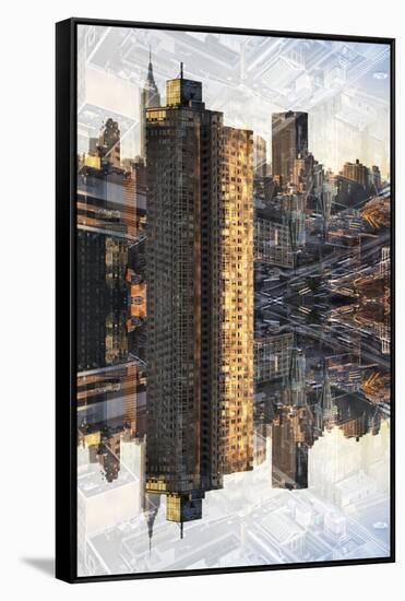 New York City Reflections Series-Philippe Hugonnard-Framed Stretched Canvas