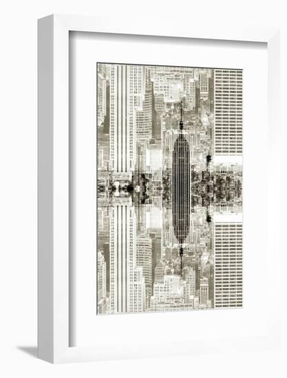 New York City Reflections Series-Philippe Hugonnard-Framed Photographic Print