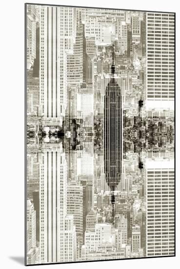 New York City Reflections Series-Philippe Hugonnard-Mounted Photographic Print