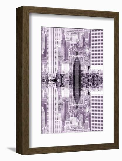 New York City Reflections Series-Philippe Hugonnard-Framed Photographic Print