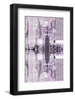 New York City Reflections Series-Philippe Hugonnard-Framed Photographic Print