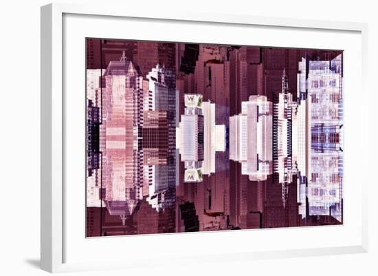 New York City Reflections Series-Philippe Hugonnard-Framed Photographic Print