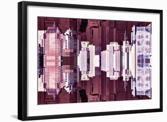 New York City Reflections Series-Philippe Hugonnard-Framed Photographic Print