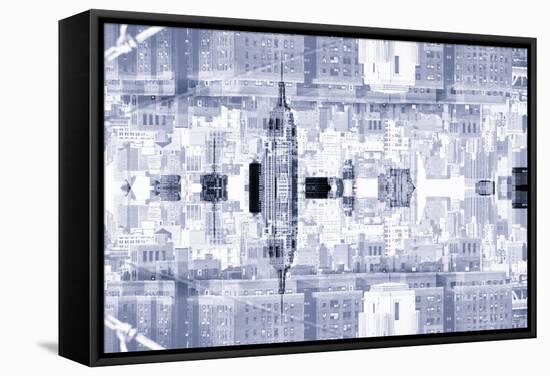 New York City Reflections Series-Philippe Hugonnard-Framed Stretched Canvas