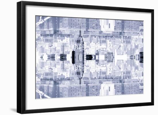 New York City Reflections Series-Philippe Hugonnard-Framed Photographic Print