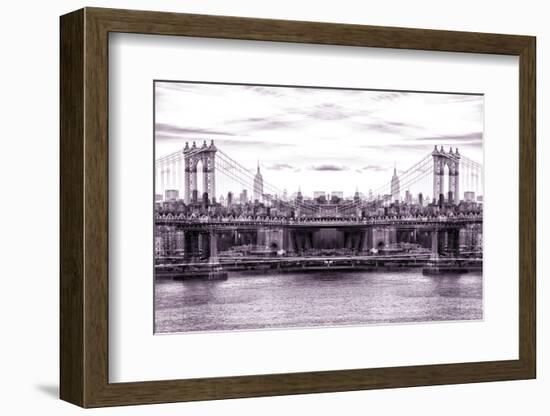 New York City Reflections Series-Philippe Hugonnard-Framed Photographic Print