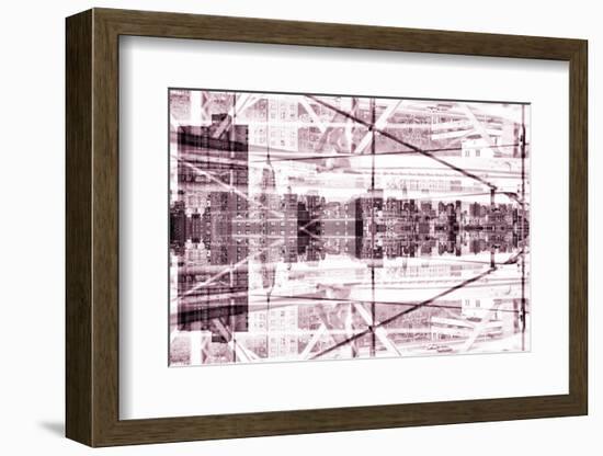 New York City Reflections Series-Philippe Hugonnard-Framed Photographic Print