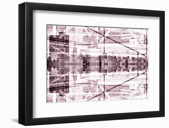 New York City Reflections Series-Philippe Hugonnard-Framed Photographic Print