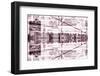 New York City Reflections Series-Philippe Hugonnard-Framed Photographic Print