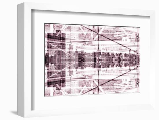 New York City Reflections Series-Philippe Hugonnard-Framed Photographic Print