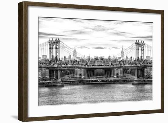 New York City Reflections Series-Philippe Hugonnard-Framed Photographic Print