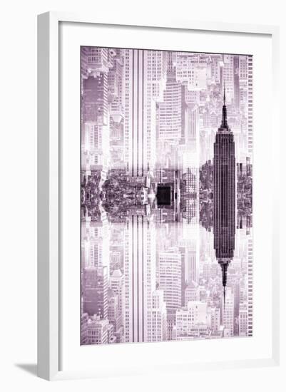 New York City Reflections Series-Philippe Hugonnard-Framed Photographic Print