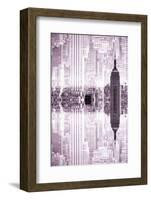 New York City Reflections Series-Philippe Hugonnard-Framed Photographic Print