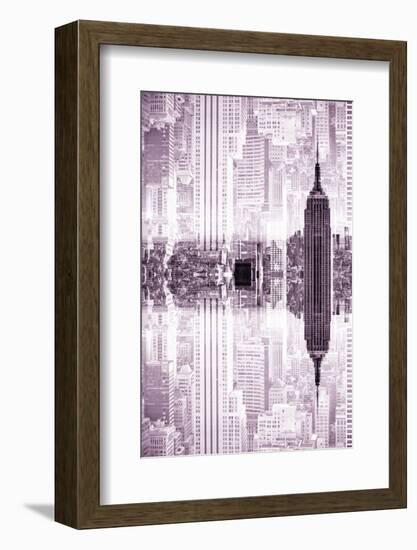 New York City Reflections Series-Philippe Hugonnard-Framed Photographic Print