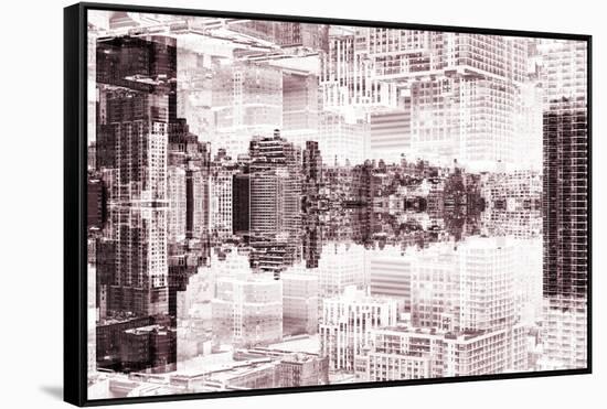 New York City Reflections Series-Philippe Hugonnard-Framed Stretched Canvas